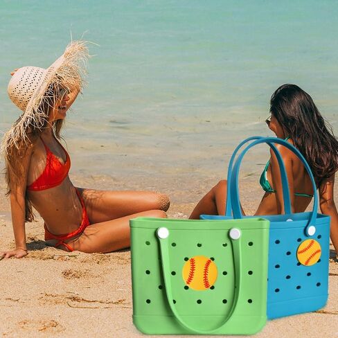 Bogg Bag Accessories Charm for Women Female Beach Bag Sport Accessories for Bogg Bag Charms for Audlts Teen Girls PVC Charms in Saudi Arabia