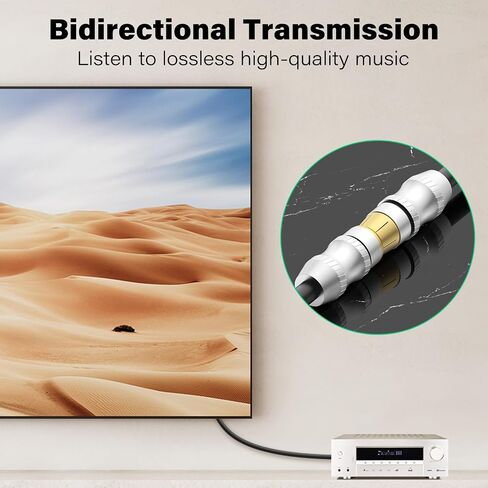 كابل J&D RCA، 1 RCA ذكر إلى 2 RCA ذكر Y-Splitter كابل صوت ستيريو رقمي سلك مضخم صوت لمضخم الصوت، المسرح المنزلي، 6 أقدام in Kuwait