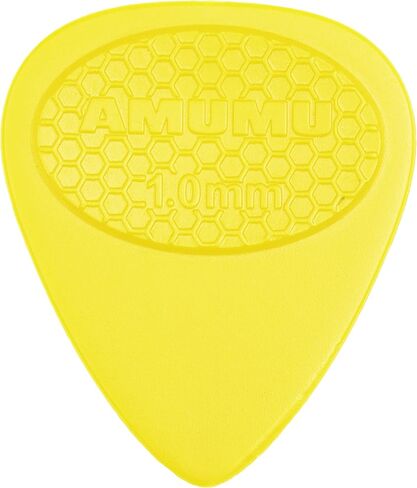 أعواد جيتار AMUMU HoneyGrip بسمك متوسط ​​ثقيل 1 مم - ملحقات الجيتار - أعواد للجيتار الصوتي، والجيتار الكهربائي، وجيتار الباس in Kuwait