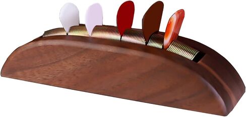 حامل اختيار الجيتار، علبة عرض تخزين اختيار الجيتار لأي سمك، شكل عرض اختيار الجيتار الشخصي in Kuwait