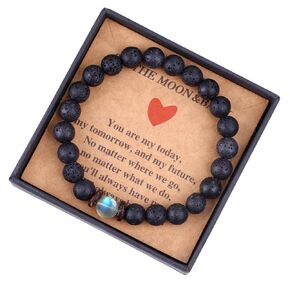 Graduation Gift Ideas Teenage Boys Gifts Boyfriend 16 18 20 Year Old Birthday Bead Bracelets Evil Eye Bracelets Men Gifts Christmas Valentines Protection Jewelry (7.5 Inches, Evil Eye)