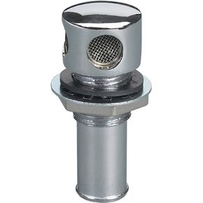 Moeller Marine Products Chrome Plate Brass 5/8" Vent Hose Accommodate Hulls Upto 1/2" Thick