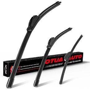 OTUAYAUTO Premium Windshield Wiper Blades - Replacement for Hyundai Elantra 2011-2016, Elantra GT 2013-2017, All-Weather Performance, Front and Rear Wiper Blades, U Hook - 28"+14"+13" (Pack of 3)