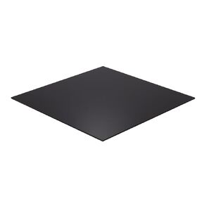 Falken Design Acrylic Plexiglass Sheet, Black, 15" x 15" x 1/8"