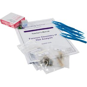 Innovating Science Forensic Chemistry of Hair Analysis Experiment Kit - Explore How Scientists Use Hair to Help Solve Crimes - at Home Series
