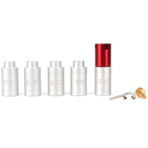 Gauge Body with 5 Bushing Set A330 C375 D400 B350 E420 Compatible with Checking Most Bottlenecks