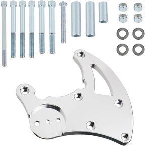 for R4 AC Compressor Bracket Compatible with Chevy LS Engines LS1 LS2 LS3 LS6 Truck Spacing GM R4 1988-1995 Truck SUV Vortec Engines 1999-2013