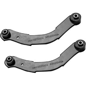 KEYOOG 2Pcs Rear Upper Control Arm (Lateral Link) For 2007-2012 Dodge Caliber 07 08 09 10 11 12 13 14 15 16 Jeep Patriot Compass Suspension K641281 x2 Driver & Passenger Side Suspension