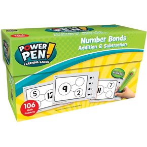 Teacher Created Resources Power Pen Learning Cards: Number Bonds - Addition & Subtraction Grades 1+ (TCR6720)