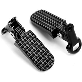 Mokuo Scooter Footpegs E-bike Footpeg in Aluminum Alloy, Lenght 17cm/6.7",Compatible with Scooter Mopeds E-Bike Mini Bikes,Installation Hole Spacing: 4-5cm