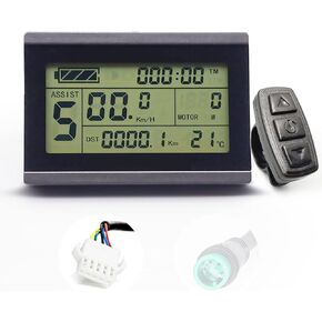Ebike LCD Display Meter KT-LCD3 24V 36V 48V 52V Electric Bike Conversion Kit Display for KT Controller