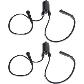 labwork Ignition Coil and Spark Plug Cap Replacement for Honda Shadow VLX 600 VT600C 1988-2007 VT600CD Deluxe 1993-2007 30510-MM8-003 30701-MF5-000 30751-MR1-000 30753-MR1-000