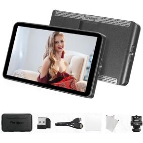 Portkeys LH7P 7inch Touchscreen DSLR Camera Field Monitor 1000nit 1920 x 1080 IPS with Built-in Wireless Module, Support Stretch Effects 3D LUT Luma Waveform False Color for BMPCC 4K/6K/6K Pro