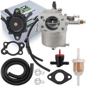 72558-G05 26645-G01 Carburetor for EZGO EZ-GO Marathon Medalist TXT Workhorse Freedom 4-Cycle Golf Carts 1991 and newer with 295cc Engines with Fuel Pump