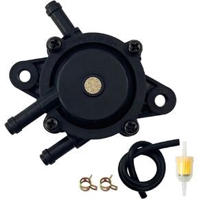 Fuel Pump Replacement For Kohler 17HP-25HP Briggs & Stratton 491922 808656 John Deree LG808656 M138498 M145667 Honda Yamaha Kawasaki Small Engine Lawn Mower Tractor