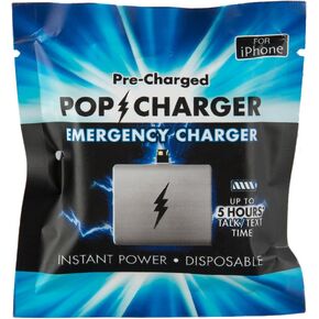 Zorbitz Pop Charger One Time Use Phone Charger 1 pk