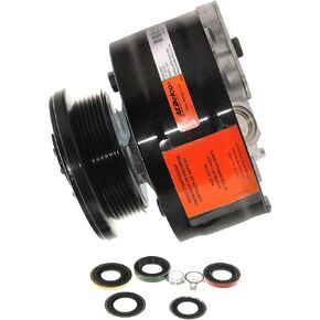 GM Genuine Parts 15-20185 R4 Air Conditioning Compressor and Clutch Assembly
