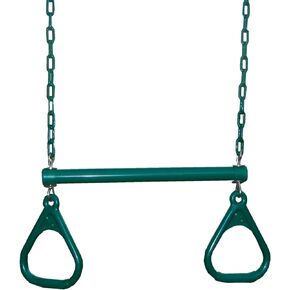 مجموعة ترابيز حلقة أرجوحة شديدة التحمل من Swing-N-Slide، باللون الأخضر