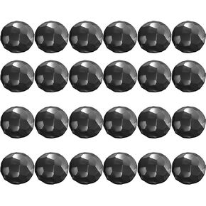 Set of 24 Magnetic Clavos- Enhance Your Garage Door with These Stronger Magnetic Clavos/Black/ 1.25 Inch Diameter