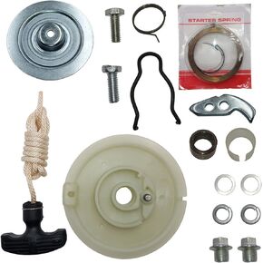 Heavy Duty Recoil Pull Starter Rebuild Kit Repair Fit for Polaris Sportsman 500 1996-2011 Scrambler 400 Xpress 300 Xpedition 325 Trail Blazer 330 ATV