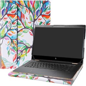 Alapmk غطاء حماية لجهاز 15.6 بوصة HP Spectre x360 15 15-dfXXXX & Lenovo ideapad S145-15IWL/IdeaPad 3 15IIL05/Lenovo V15 IKB الكمبيوتر المحمول [ملاحظة: غير مناسب Spectre X360 15-blXXX 15-chXXX]، شجرة الحب