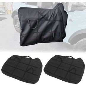Door Bags for 2021 2022 2023 Ford Bronco Accessories Rear Door Storage Bag Door Protection Bag for Ford Bronco 4 Door Freedom Driving Accessories - Protect Your Hard Door Panels,2PCS