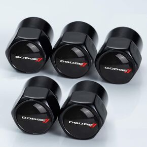 لسيارة جيب جراند شيروكي المتوافقة مع كوماندر رانجلر كومباس رينيجيد باتريوت، أغطية هواء لإطارات السيارة مضادة للتآكل ومضادة للتسرب، أغطية صمام إطارات السيارة من خليط معدني، أغطية إطارات السيارة 5 قطع (أسود) ملحقات in Kuwait