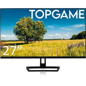 27-Inch Computer Monitor, 1080p (FHD) IPS Display with 75hz Monitor with 99% sRGB & FreeSync™, 1x VGA & 1x HDMI, and 100 x 100 mm VESA Compatible, Black