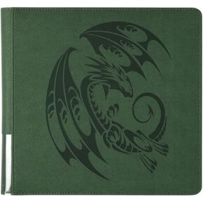Arcane Tinmen Dragon Shield Card Binder – Card Codex Portfolio 576: Forest Green – 576CT – Card Games - Compatible with Pokemon, Yugioh, Magic The Gathering, MTG TCG OCG & Hockey Cards
