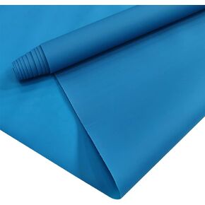 XHT Jelly Pvc Vinyl Roll 11.8"x53" Soft Solid Colored Smooth Waterproof PVC Fabric for Mat Hair Bows Jewelry Making (Purple)