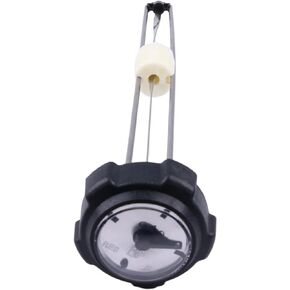 Screw On Fuel Tank Gas Cap with Gauge 2520815 Compatible with Polaris Snow SM-07221 Snowmobile Screw on Gas Fuel Cap