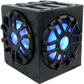 Memphis Audio MME10TSP 400w Marine 10" Powered Subwoofer w/(2) Passive Radiators