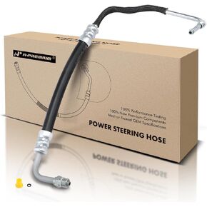 A-Premium Power Steering Hose Pressure Hose Line Assembly Compatible with F-250/F-350 Super Duty 1999-2004, F-450/F-550 Super Duty 1999 2001-2004, Excursion 2000-2005, 6.8L, Rack/Gear's Ports
