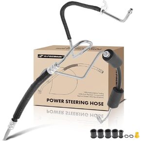 A-Premium Power Steering Hose Pressure Hose Line Assembly Compatible with Cadillac STS 2005-2011 3.6L, Pump To Gear/Rack Pinion