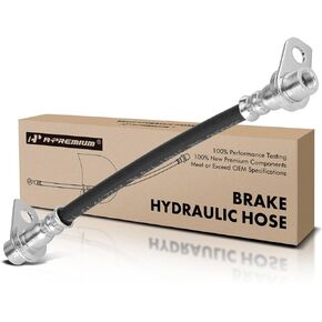 A-Premium Rear Driver or Passenger Inner Brake Hydraulic Hose Compatible with Select Dodge Models - Journey 2014 2015 2016 2017 2018 2019 2020 - Replace# 68171896AB