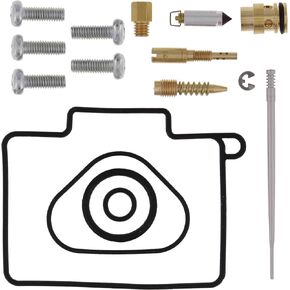 All Balls Racing 26-1502 Carburetor Rebuild Kit Compatible with/Replacement For Kawasaki KX 125 2003-2004