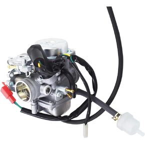 WFLNHB Carburetor Replacement for Hammerhead Dune Buggy GT GTS SS 250cc Go Kart Replacement for Honda Helix CN250 CF250 GY6 Replacement for Many 4-Stroke Chinese ATVs Dirt Bikes Go Karts