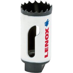 LENOX Tools Hole Saw, Bi-Metal, Speed Slot, 1-1/8-Inch (3001818L)