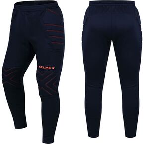 KELME Soccer Goalie Pants with Protection Pads Premium Hip and Knee Protection Kids Youth and Adults Sizes