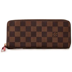 Louis Vuitton Women's Pre-Loved Clemence Wallet, Damier Eb, Brown, One Size in Kuwait