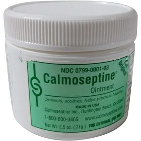 Calmoseptine Diaper Rash Ointment Jar - 2.5 Oz (Pack of 3)