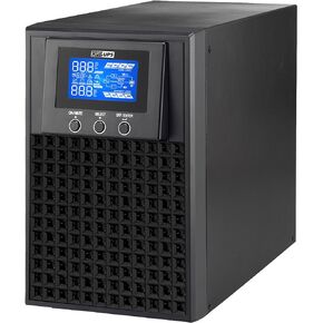 OPTI-UPS DS1000E (1000VA / 1000W) Online Double Conversion Uninterruptible Power Supply, Pure Sine Wave, UPS Battery Backup, Surge Protection