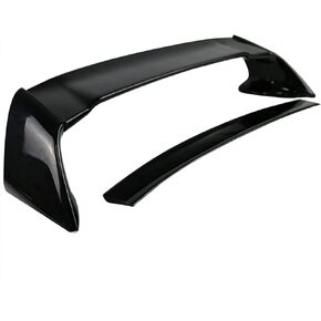 labwork Glossy Black Plastic Trunk Spoiler Wing Replacement for 2006-2011 Honda Civic Sedan 4DR