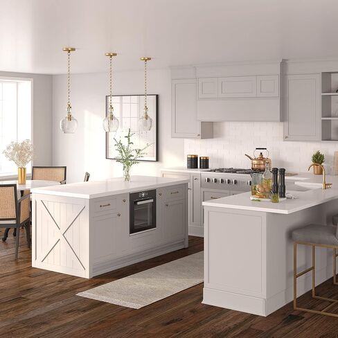 مصباح أرضي Henn&Hart Arc مع غطاء زجاجي باللون البرونزي الأسود/البذور، مصباح أرضي للمكتب المنزلي وغرفة النوم وغرفة المعيشة in Kuwait