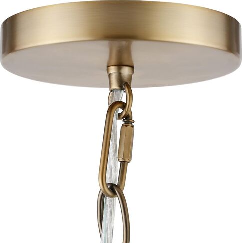 مصباح أرضي Henn&Hart Arc مع غطاء زجاجي باللون البرونزي الأسود/البذور، مصباح أرضي للمكتب المنزلي وغرفة النوم وغرفة المعيشة in Kuwait