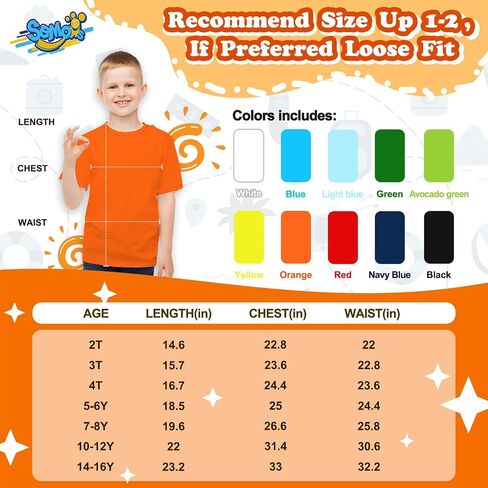 Boys Rash Guard Short Sleeve, Navy Blue and Orange UPF 50+ Sun Protection Rashguard Slim Fit Swim Shirt Fishing Surf Quick Dry Cool Beach Clothes for Toddler Youth Kids Size 10-12Y in Saudi Arabia
