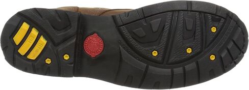Justin Original Work Men's Wyoming Waterproof Steel Toe Work Boots Brown 10 D in Saudi Arabia