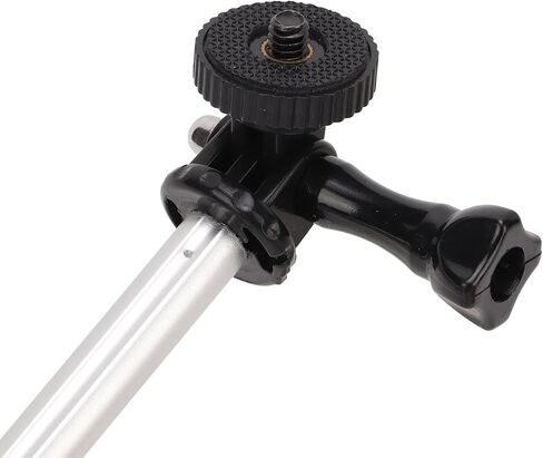 Extendable Selfie Stick with Tripod Stand, 3-in-1 Aluminum Telescoping Telescoping Monopod Pole, 4 Sections Adjustable Camera Hand Grip, for Camera, Mobile Phone, Mirrorless Camera, Card Machine in Saudi Arabia