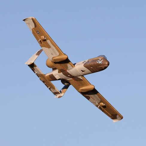 E-flite RC Airplane UMX A-10 Thunderbolt II 30 مم EDF BNF بطارية إرسال أساسية وشاحن غير متضمن مع AS3X وSafe Select 562 مم EFLU6550 in Saudi Arabia