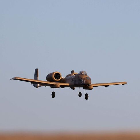 E-flite RC Airplane UMX A-10 Thunderbolt II 30 مم EDF BNF بطارية إرسال أساسية وشاحن غير متضمن مع AS3X وSafe Select 562 مم EFLU6550 in Saudi Arabia